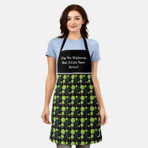 Tennis-Allover-Print-Schürze Schürze