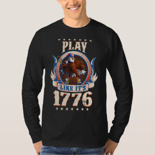 Tennis American Eagle 4. Juli Jungen Männer Amerik T-Shirt