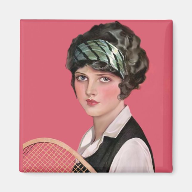 Tennis Anyone Magnet (Vorne)