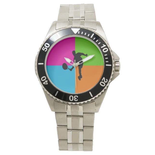 Tennis Armbanduhr (Vorderseite)