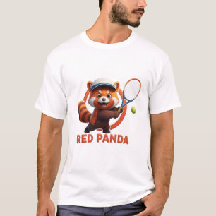 TENNIS-ASS ROTER PANDA T-Shirt