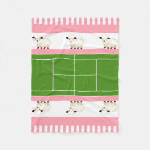 Tennis-Baby-Flanelldecke Fleecedecke