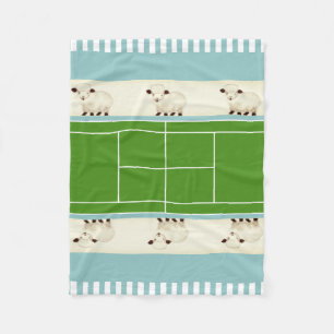 Tennis-Baby-Flanelldecke Fleecedecke