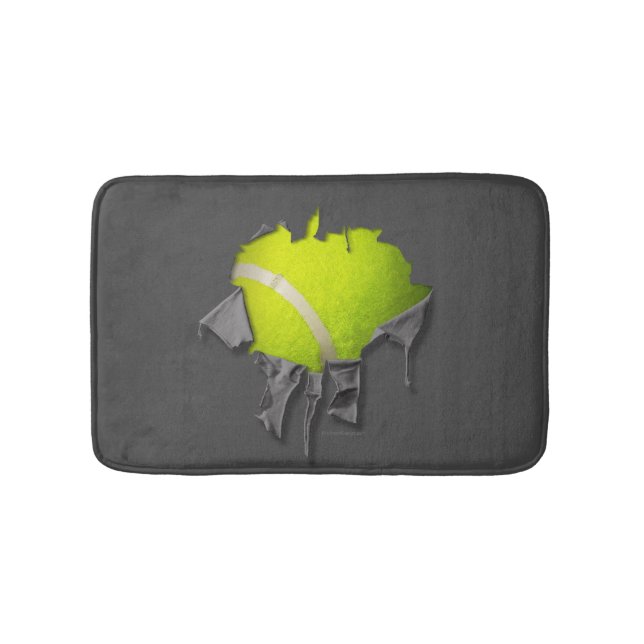 Tennis-Badmatte zerrissen Badematte (Vorderseite)