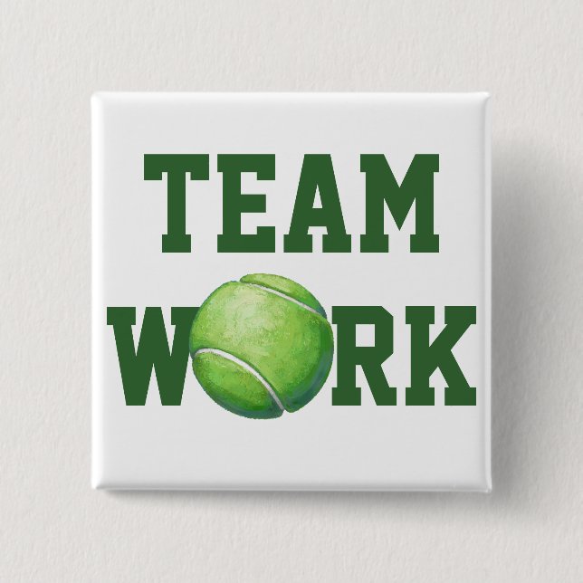 Tennis Ball Button (Vorderseite)