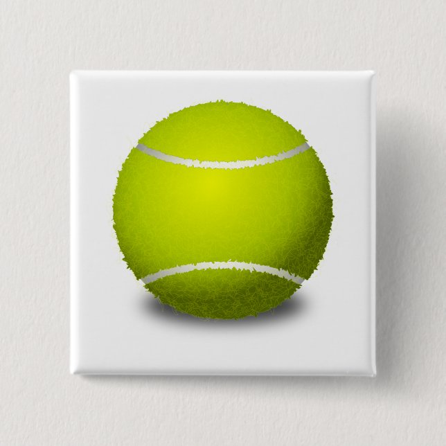 Tennis Ball Button (Vorderseite)