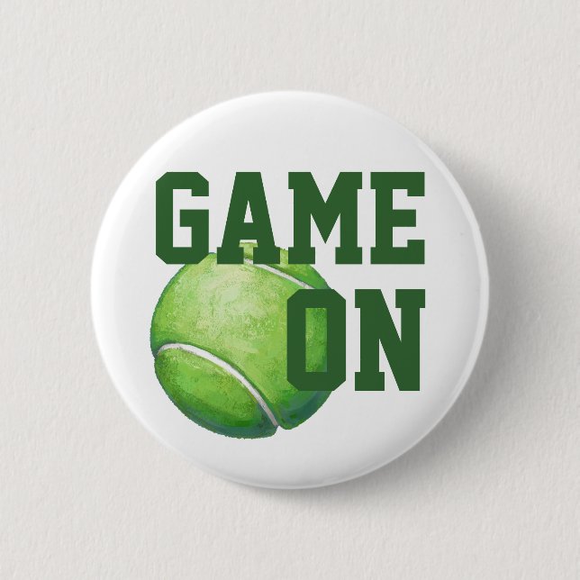 Tennis Ball Button (Vorderseite)