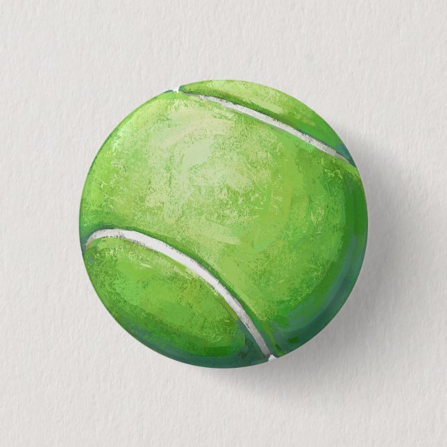Tennis Ball Button (Vorderseite)