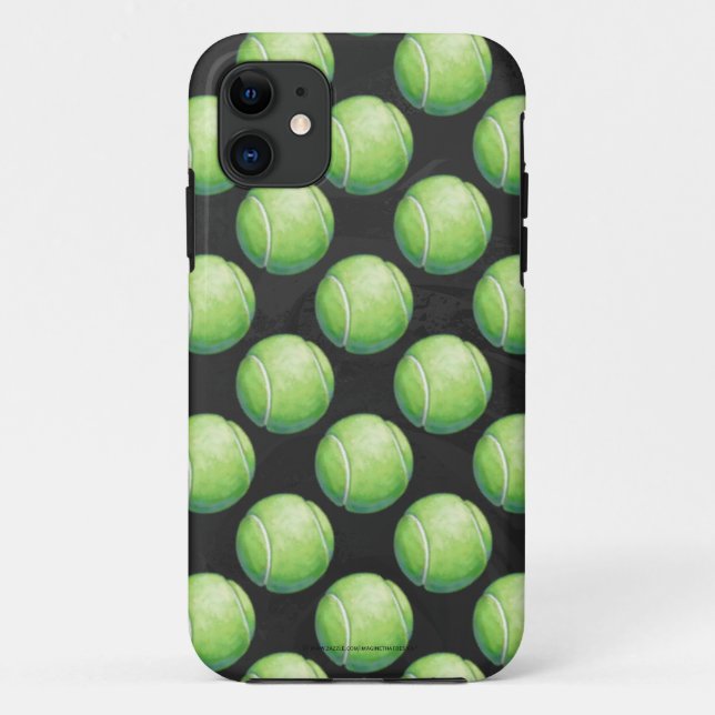 Tennis Ball Case-Mate iPhone Hülle (Rückseite)
