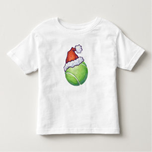 Tennis Ball Christmas Green Kleinkind T-shirt