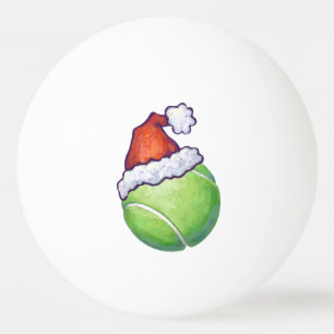 Tennis Ball Christmas Green Tischtennisball