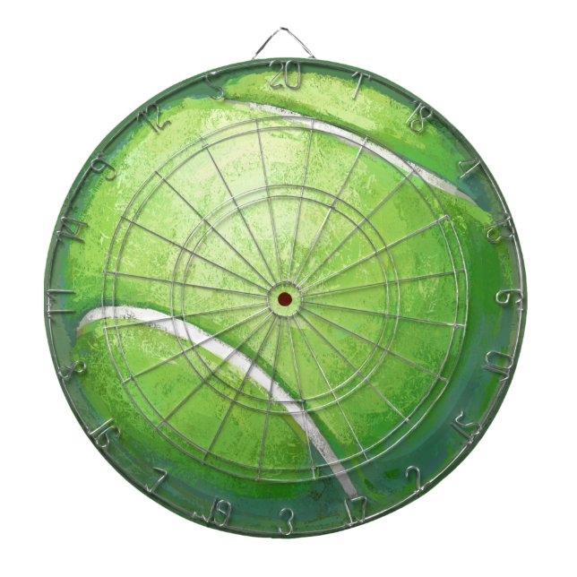 Tennis Ball Dartscheibe (vorne)