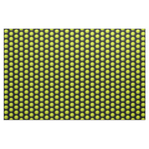 Tennis Ball Design Fabric Stoff