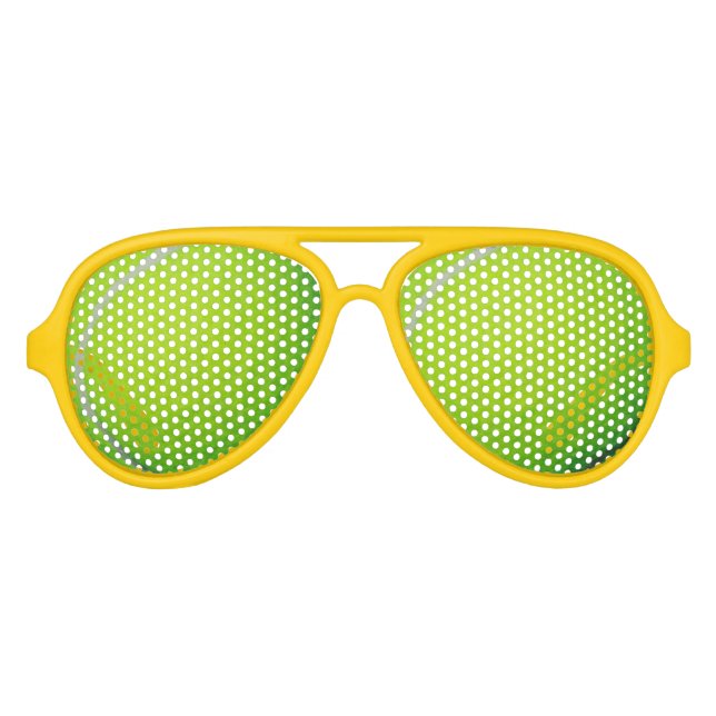 Tennis Ball Design Foto Sonnenbrille Shades (Vorderseite)