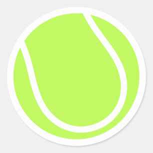 Tennis Ball Design Sticker