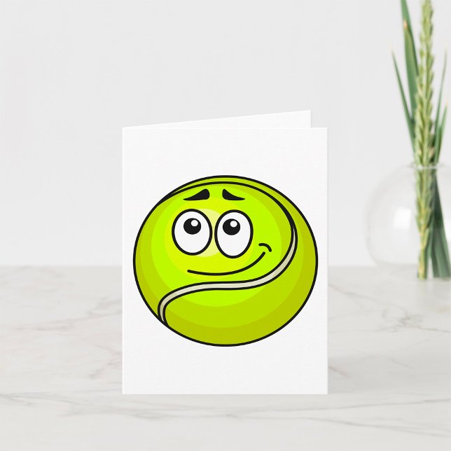 Tennis Ball Face Karte (Von Creator hochgeladen)