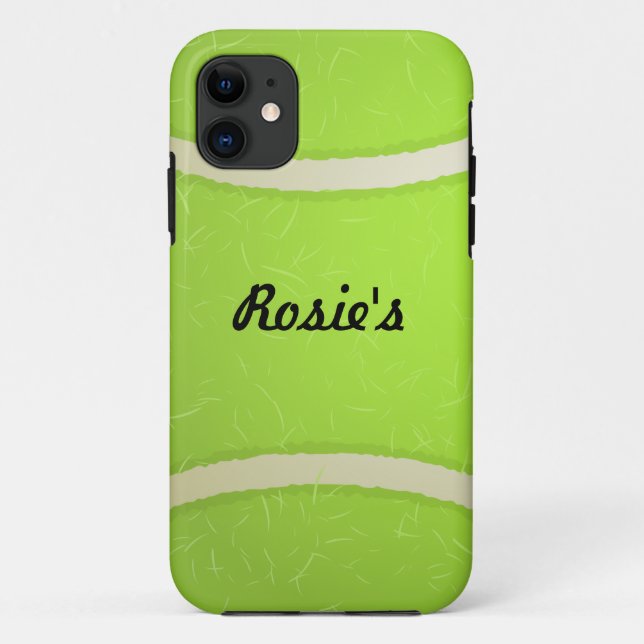 Tennis Ball iPhone Case (Rückseite)