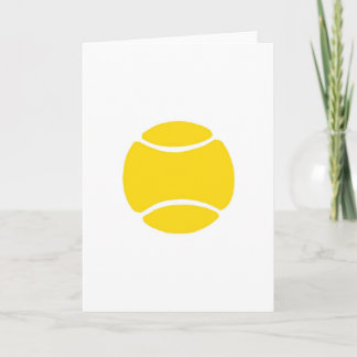 Tennis Ball Karte