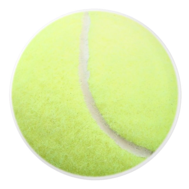 Tennis-Ball-Keramik-Griff Keramikknauf (Vorderseite)