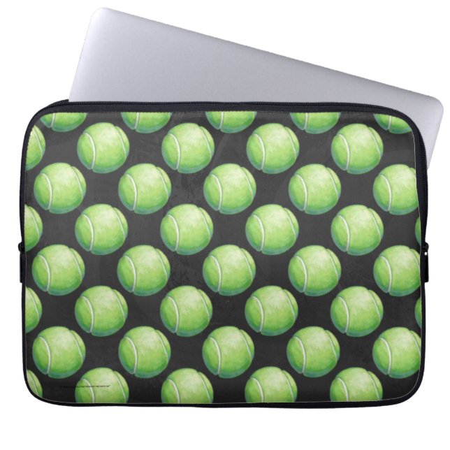 Tennis Ball Laptopschutzhülle (Vorderseite)