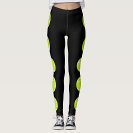 Tennis-Ball-Leggings-Komprimierungspflanzen Leggings