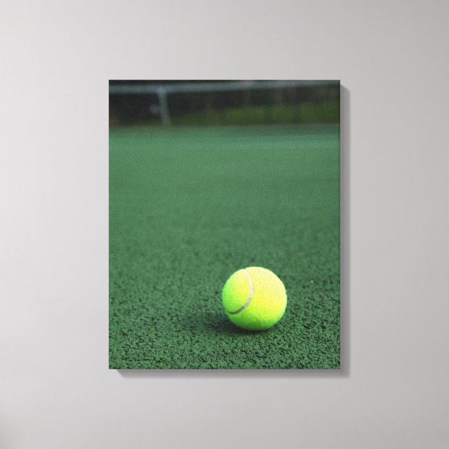 Tennis Ball Leinwanddruck (Vorderseite)