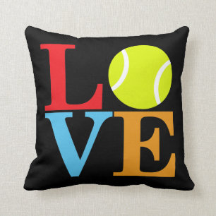 Tennis-Ball LIEBE Kissen