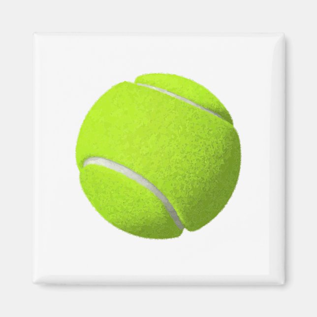 Tennis Ball Magnet (Vorne)