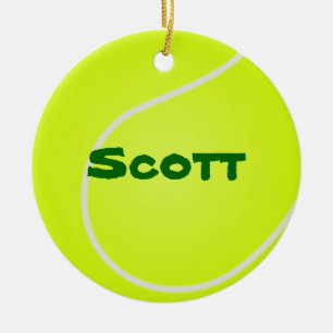 Tennis Ball Ornament