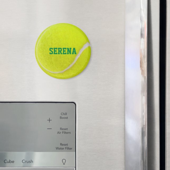 Tennis Ball Personalisiert Magnet (In Situ (Kühlschrank))