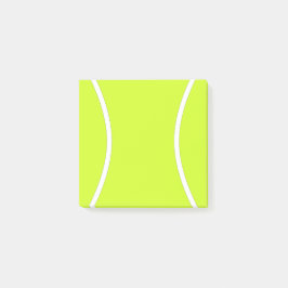 Tennis Ball Player oder Coach Post-it® Notes Notep Post-it Klebezettel