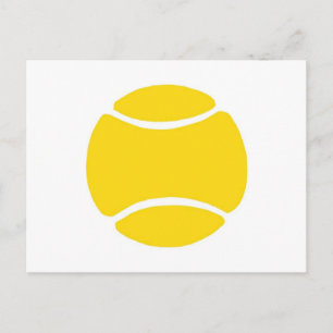 Tennis Ball Postkarte
