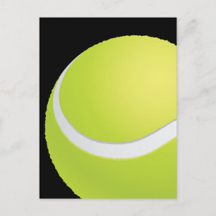 Tennis Ball Postkarte