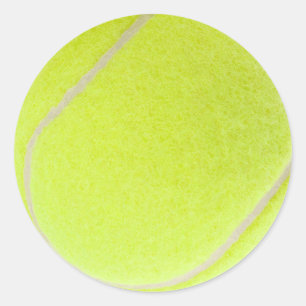 Tennis Ball Runder Aufkleber