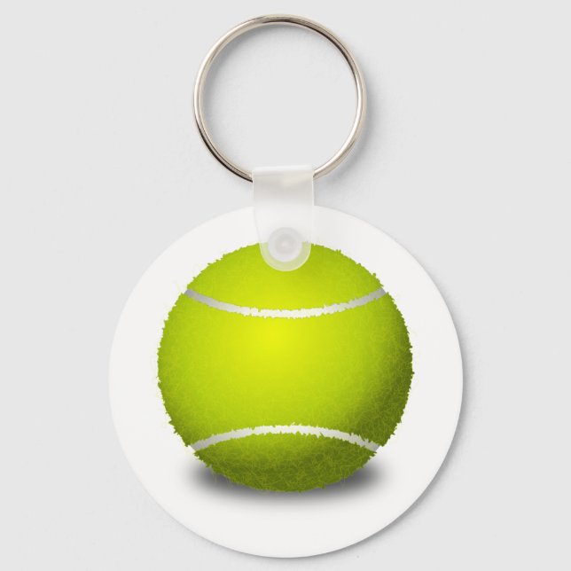 Tennis Ball Schlüsselanhänger (Vorderseite)