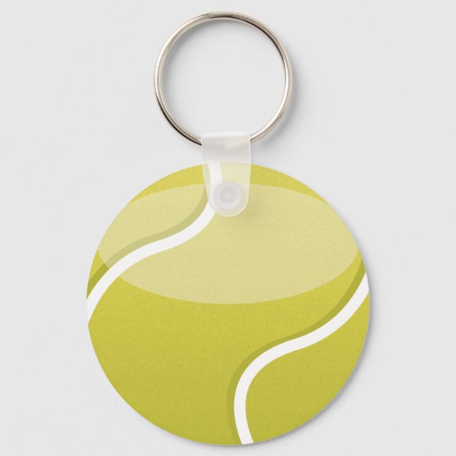 Tennis Ball Schlüsselanhänger (Vorderseite)