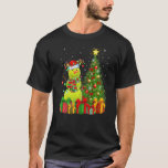 Tennis Ball Snowman Lights Xmas Tree Santa Tennis  T-Shirt<br><div class="desc">Tennis Ball Snowman Lights Xmas Tree Santa Tennis Christmas .</div>