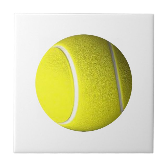 Tennis Ball Sport Keramik Tile Fliese (Vorderseite)