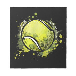 Tennis Ball Sport und Tennis Lover Weihnachten Notizblock