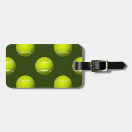 Tennis Ball Sports Gepäckanhänger