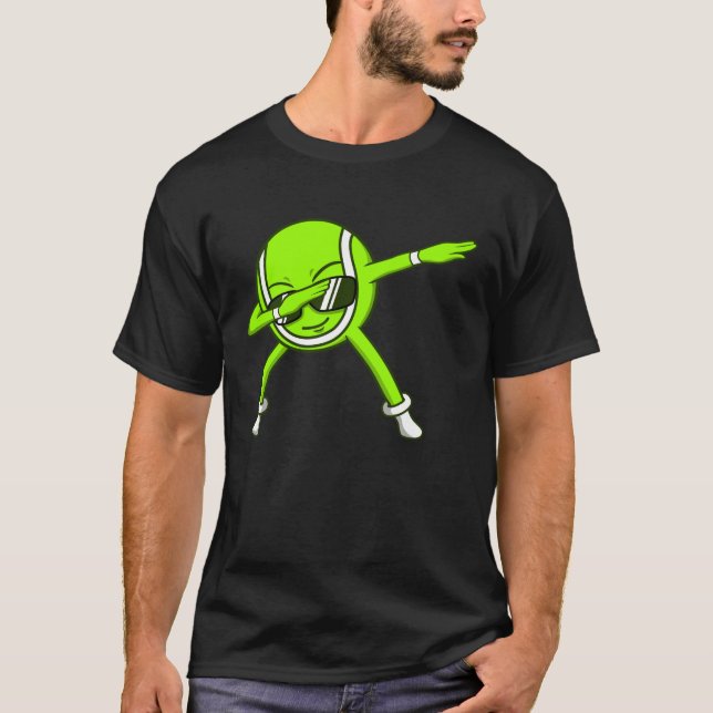 Tennis-Ball Sporttrainer Trainer T-Shirt (Vorderseite)