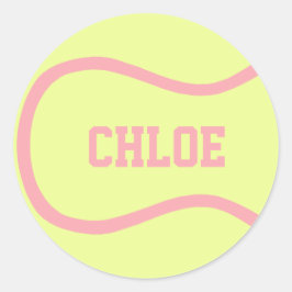 Tennis Ball Sticker - Passen Sie es an!