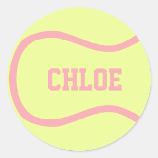 Tennis Ball Sticker - Passen Sie es an!