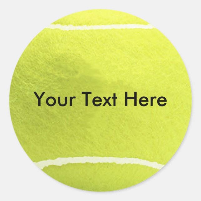 Tennis Ball Stickers (Vorderseite)