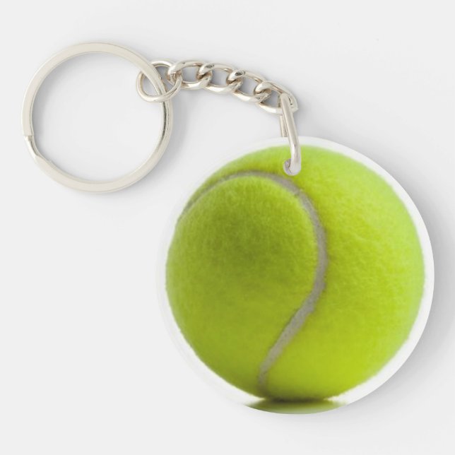 Tennis-Ball-Tasche Identifikations-UMBAU oder Schlüsselanhänger (Vorderseite)