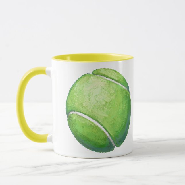 Tennis Ball Tasse (Links)