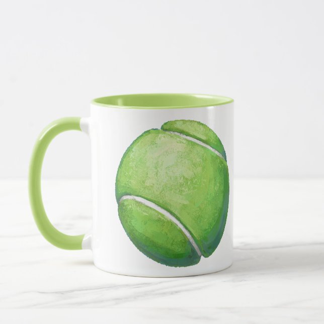 Tennis Ball Tasse (Links)
