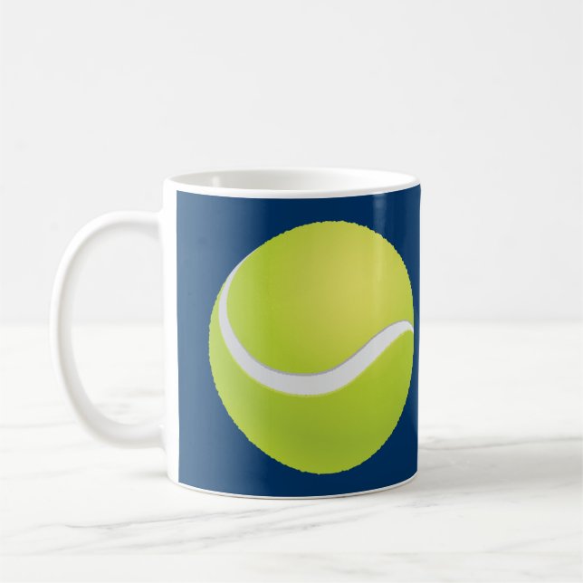 Tennis-Ball-Tasse Tasse (Links)