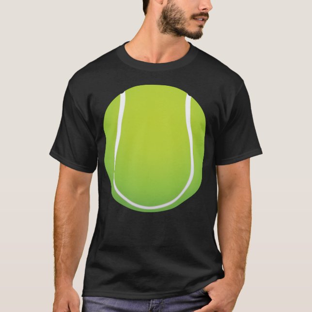 Tennis Ball Tennisball T-Shirt (Vorderseite)
