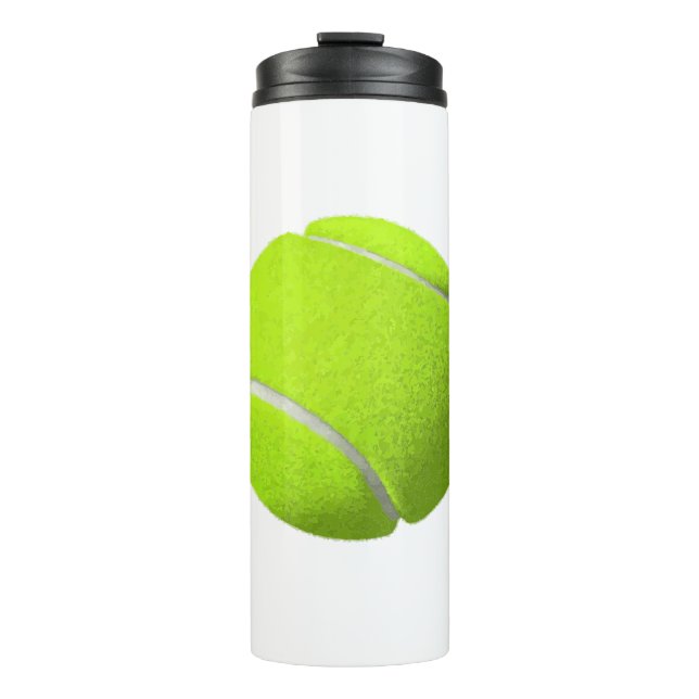 Tennis Ball Thermosbecher (Vorderseite)